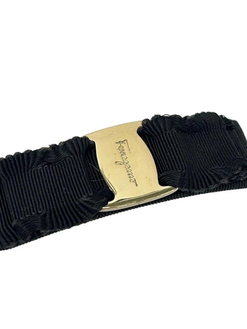 Salvatore Ferragamo Black Chemical Fiber Hardware Other Jewellery